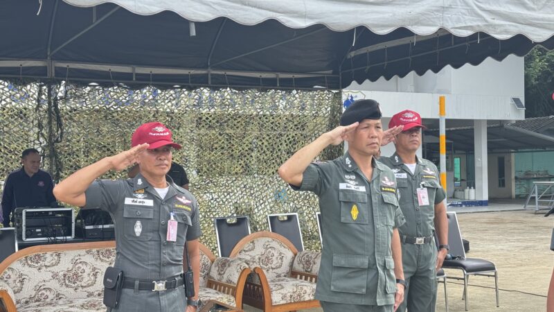 ตรวจสอบการฝึกบุคคลประกอบอาวุธและยุทธวิธีตำรวจ หลักสูตร นสต.ประจำปีงบประมาณ 2566
