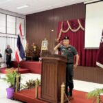 พิธีเปิดการฝึกอบรม หลักสูตร นสต.ประจำปีงบประมาณ พ.ศ. 2567 โดยมี พล.ต.ต.กิตติศักดิ์ ปลาทอง รอง ผบช.ตชด.(บร2) ให้เกียรติเป็นประธานในพิธี