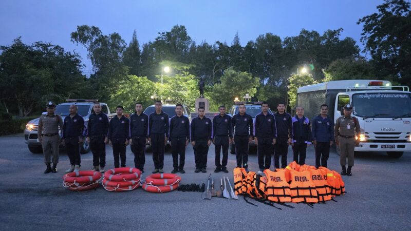 กก.7 บก.กฝ.บช.ตชด. จัดกำลังพลชุดช่วยเหลือผู้ประสบภัย เพื่อลงพื้นที่ช่วยเหลือประชาชนที่ประสบอุทกภัย จว.ภาคใต้