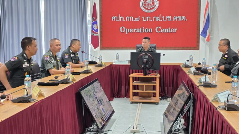 พ.ต.อ.รุ่งฤทธิ์ รัตนภักดี ผกก.7 บก.กฝ.บช.ตชด  ร่วมประชุมหารือในการเตรียมความพร้อมการฝึกหลักสูตร ตปส. ของ นรต. ชั้นปีที่ 1 (รุ่นที่ 82)