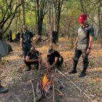 พ.ต.ท.กิตติพงษ์ ชัยอนันต์ รอง ผกก.7 บก.กฝ.บช.ตชด. เดินทางไปตรวจเยี่ยมนักเรียนนายสิบตำรวจประจำปี 2566 ในการฝึกภาคสนาม “ภาคพิทักษ์สันติ” ณ ฐานปฏิบัติการหกสบู่ อำเภอชะอำ จังหวัดเพชรบุรี