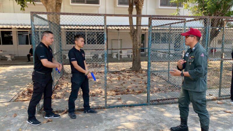 กก.7 บก.กฝ.บช.ตชด. ได้สนับสนุนครูฝึก “โครงการเพิ่มศักยภาพข้าราชการตำรวจของ สำนักงานตำรวจตรวจคนเข้าเมือง จว.เพชรบุรี” เมื่อวันที่ 15 กุมภาพันธ์ 2569 นั้น